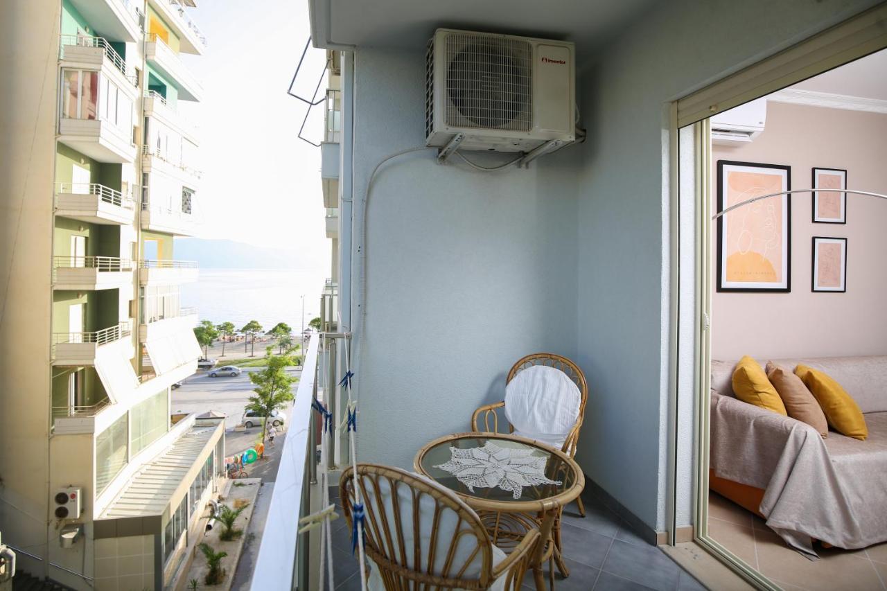 Tafa Deluxe Apartment Vlorë Esterno foto